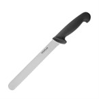 Cuchillo de pan Hygiplas 20,5cm negro