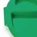 Bandejas con compartimentos Kristallon pequeña verdes