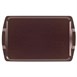 Bandeja de servicio de habitaciones Cambro con asas wenge