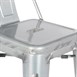 Taburete plata alto con respaldo