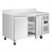 Mostrador frigorífico GN Polar Serie U 2 puertas 700mm peto