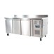 Mostrador frigorífico GN Polar Serie U 3 puertas 700mm peto