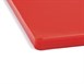Tabla de cortar extra gruesa Hygiplas de baja densidad roja