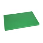 Tabla de cortar Hygiplas extra gruesa de baja densidad verde