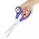 Tijeras Hygiplas código de color azul