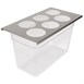 Organizador 6 dispensadores salsa FIFO