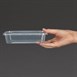 Contenedor de plástico Fiesta para microondas 500ml