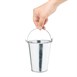 Cubo de acero galvanizado Olympia 90mm
