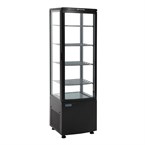 Vitrina frigorífica Polar Serie C con puerta curva de vidrio