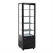 Vitrina frigorífica Polar Serie C con puerta curva de vidrio