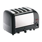 Tostadora para pan 4 rebanadas negra Dualit