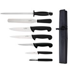 Juego de cuchillos Hygiplas con cuchillo cocina 20cm y estuche