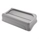 Tapa gris para contenedor Slim Jim Rubbermaid