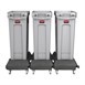 Carrito para contenedor Slim Jim Rubbermaid