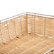 Cesta de mimbre con bastidor metálico Olympia