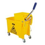 Cubo y escurridor Jantex amarillo