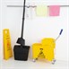 Cubo y escurridor Jantex amarillo
