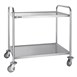 Carro de acero inox Vogue 2 estantes