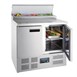 Mostrador de preparación de pizza y ensalada refrigerado 254L Polar Serie G