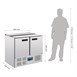 Mostrador de ensaladas refrigerado 240L Polar Serie G
