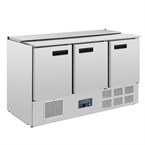 Mostrador de ensaladas refrigerado 368L Polar Serie G