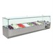 Vitrina frigorífica para ingredientes Polar Serie G 7 cubetas GN1/4