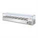 Vitrina frigorífica para ingredientes Polar Serie G 8 cubetas GN1/4