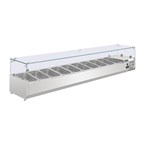 Vitrina frigorífica para ingredientes Polar Serie G 10 cubetas GN1/4