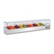 Vitrina frigorífica para ingredientes Polar Serie G 10 cubetas GN1/4