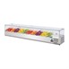 Vitrina frigorífica para ingredientes Polar Serie G 10 cubetas GN1/4