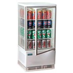 Expositor refrigerado blanco 68L Polar Serie C