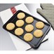 Bandeja horno antiadherente 370 x 257mm Vogue