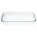Rustidera rectangular Pyrex 350mm