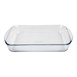 Rustidera rectangular Pyrex 350mm