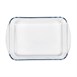 Rustidera rectangular Pyrex 350mm