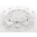 Sillas plegables Bolero blancas