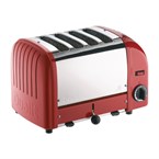 Tostadora Vario 4 rebanadas roja Dualit
