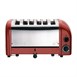 Tostadora Vario 6 rebanadas roja Dualit