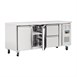 Mostrador frigorífico Polar Serie U de 2 puertas y 2 cajones de 417Ltr