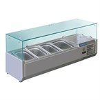 Vitrina refrigerada Polar Serie G 4 cubetas Gastronorm