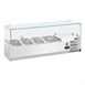 Vitrina refrigerada Polar Serie G 4 cubetas Gastronorm