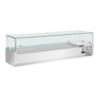 Vitrina refrigerada Polar Serie G 5 x GN 1/3 y 1 x GN 1/2