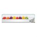 Vitrina refrigerada Polar Serie G 8x 1/3GN