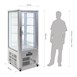Armario vitrina pastelera 400L Polar Serie G