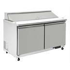 Mostrador de preparación 2 puertas 527L Polar Serie U