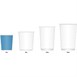 Vasos desechables para espresso negros Fiesta 114ml x1000