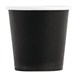 Vasos desechables para espresso negros Fiesta 114ml x50