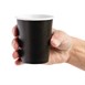Vasos bebidas calientes negros Fiesta 227ml x1000