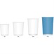 Vaso de una sola pared para bebidas calientes papel kraft Fiesta 455ml