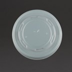 Tapas biodegradables para contenedores de sopa Vegware